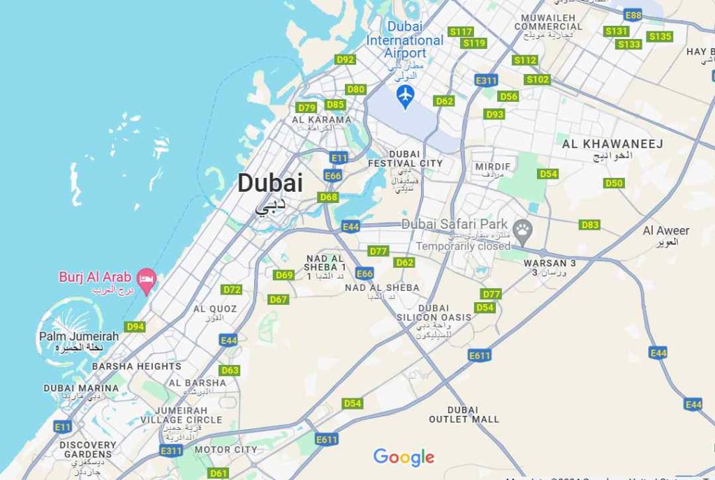 Dubai property investment locations