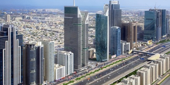 Commercial development in Dubai