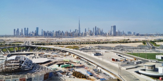 Mixed-use residential and commercial development in Dubai