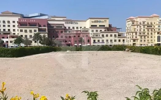 Plots for sale in Dubai in a residential development area